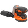 Szlifierka Black & Decker BDCROS18N-XJ przenośna szlifierka orbitalna 12000 RPM Czarny, Pomarańczowy Szlifierka Black & Decker BDCROS18N-XJ przenośna szlifierka orbitalna 12000 RPM Czarny, Pomarańczowy