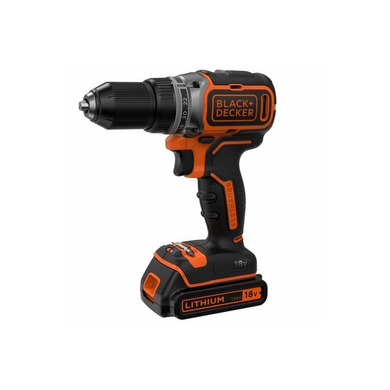 BLACK + DECKER WKRĘTARKA 18V BL186KB 2x1,5Ah BLACK + DECKER WKRĘTARKA 18V BL186KB 2x1,5Ah