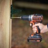 BLACK + DECKER WKRĘTARKA 18V BL186KB 2x1,5Ah