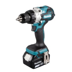 Wiertło Makita DDF486RTJ 2100 RPM 2,6 kg Czarny, Niebieski