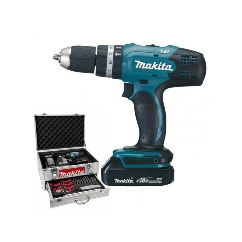 Wiertarko-wkrętarka udarowa 18V MAKITA DHP453SYEX Wiertarko-wkrętarka udarowa 18V MAKITA DHP453SYEX