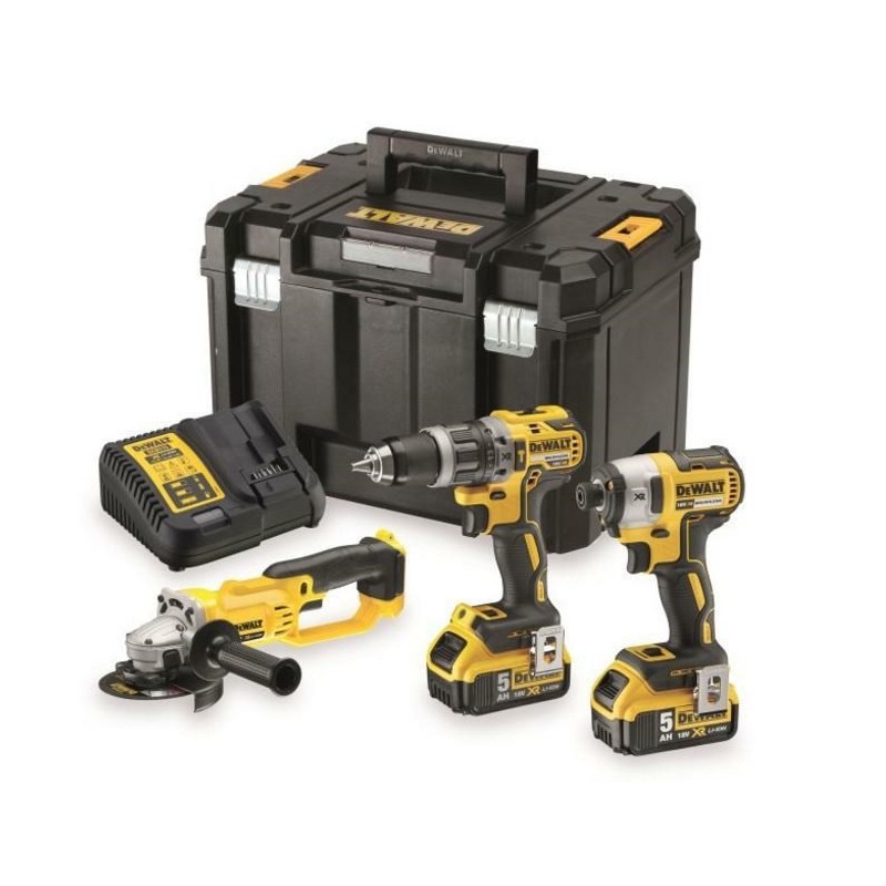 Zestaw narzędzi aku 18V DCK383P2T-QW DEWALT