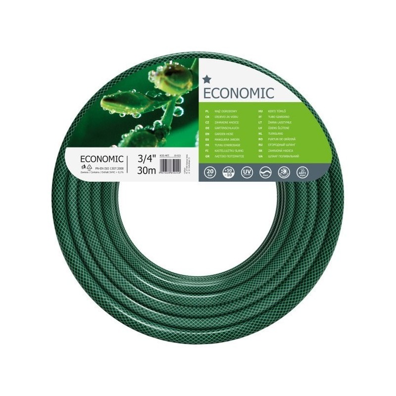 Wąż ogrodowy z pcw CELLFAST Economic CF10021R