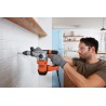 Black & Decker BEHS03K 900 RPM SDS Plus Czarny, Pomarańczowy