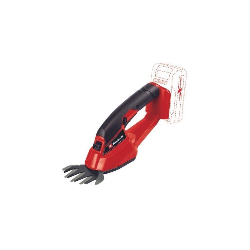 Nożyce do trawy EINHELL GE-CG 18/1 LI Solo 3410382 akumulatorowe 100 mm 18 V Czarny, Czerwony