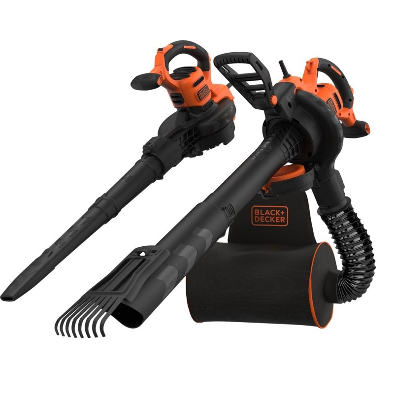 Dmuchawa do liści BLACK+DECKER BLACK+DECKER DMUCHAWA/ODKURZACZ BEBLV301-QS Dmuchawa do liści BLACK+DECKER BLACK+DECKER DMUCHAWA/ODKURZACZ BEBLV301-QS