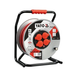 Yato YT-8107 kołowrotek 4 x gniazdo sieciowe 40 m