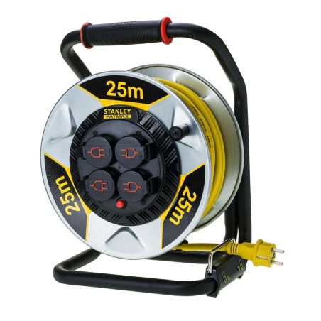 STANLEY-PRZEDŁUŻACZ BĘBNOWY 25m 3x2,5mm 16A IP44