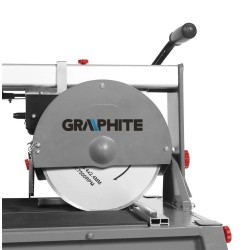 Przecinarka do glazury 1500W Graphite 250x25, rozmiar stołu 1230x460, zakres cięcia 1200mm