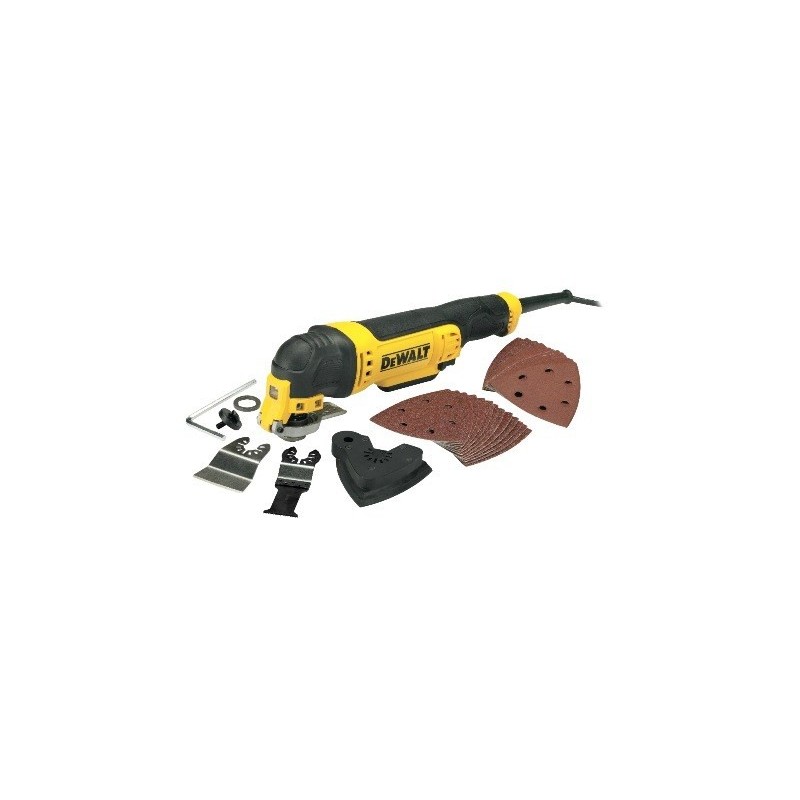 DeWALT DWE315 elektryczne narzędzie wielofunkcyjne 300 W Czarny, Żółty