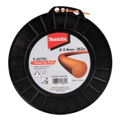 MAKITA ŻYŁKA NYLONOWA OKRĄGŁA 2,4mm/262m ME-02783