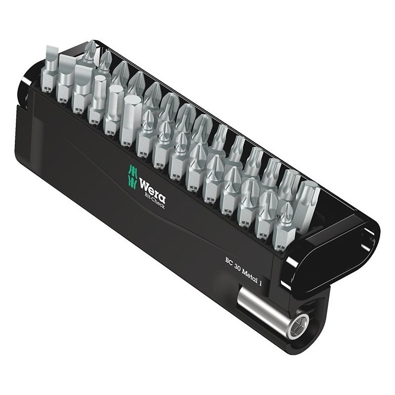 Wera BC 30 Metal 1 końcówka wkrętakowa 30 sztuk Wera BC 30 Metal 1 końcówka wkrętakowa 30 sztuk