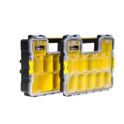 Stanley 1-97-517 pudełko na narzędzia Czarny, Przezroczysty, Żółty