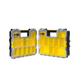 Stanley 1-97-517 pudełko na narzędzia Czarny, Przezroczysty, Żółty