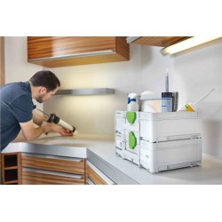 Festool SYS3 TB M 237 Przybornik Zielony, Biały