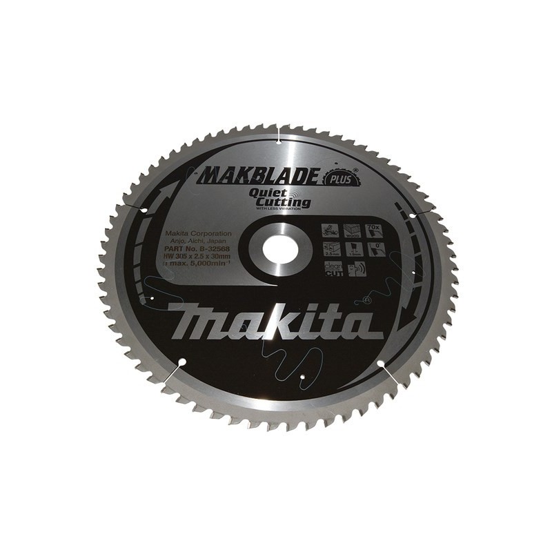 MAKITA PIŁA TARCZOWA 305x30x70z MAKBLADE PLUS DREWNO