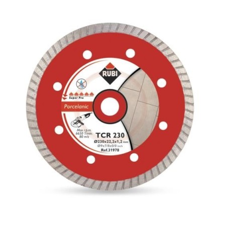 RUBI TARCZA DIAMENTOWA TCR 125 SUPERPRO DO GRESU PORCELANOWEGO