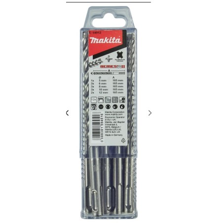 MAKITA ZESTAW WIERTEŁ SDS+ 12szt. NEMESIS 2