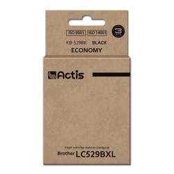 Tusz ACTIS KB-529Bk (zamiennik Brother LC529BK Standard 58 ml czarny)