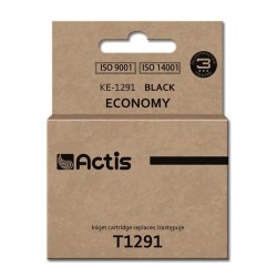 Tusz ACTIS KE-1291 (zamiennik Epson T1291 Standard 18 ml czarny)