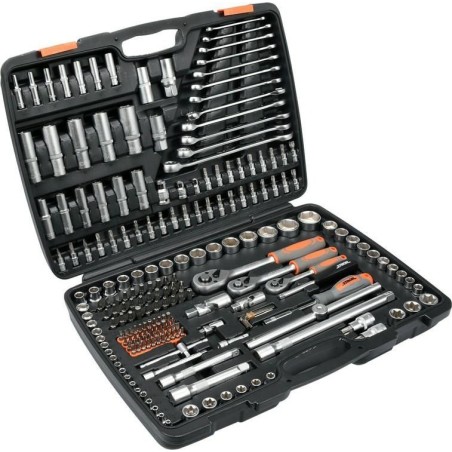 Zestaw kluczy 216el 1 1/2"/3/8"/1/4"T58691 STHOR