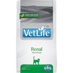 FARMINA Vet Life Feline Renal - sucha karma dla dorosłych kotów 400g