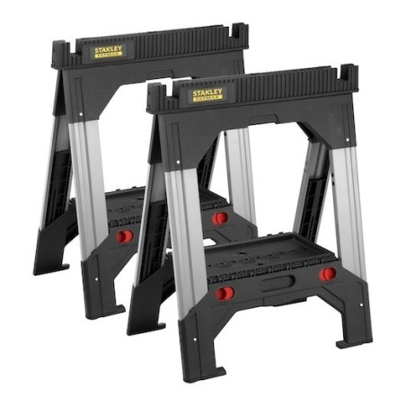 Stanley 1-92-980 kozioł do piłowania 2 szt. Aluminium Możliwość złożenia