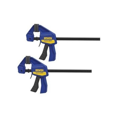 IRWIN T54122EL7 klamra Zacisk stolarski 30 cm Czarny, Niebieski, Żółty