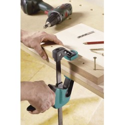 wolfcraft GmbH 3020000 klamra Zacisk stolarski Czarny, Zielony