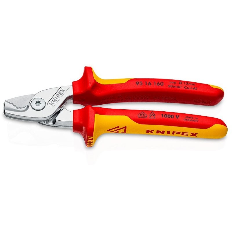 Nożyce do kabli izolowane 1000V 160mm Nożyce do kabli izolowane 1000V 160mm