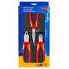 Knipex Szczypce Izolowane Dla Elektryka Tnące Uniwersalne Półokrągłe 3 szt.