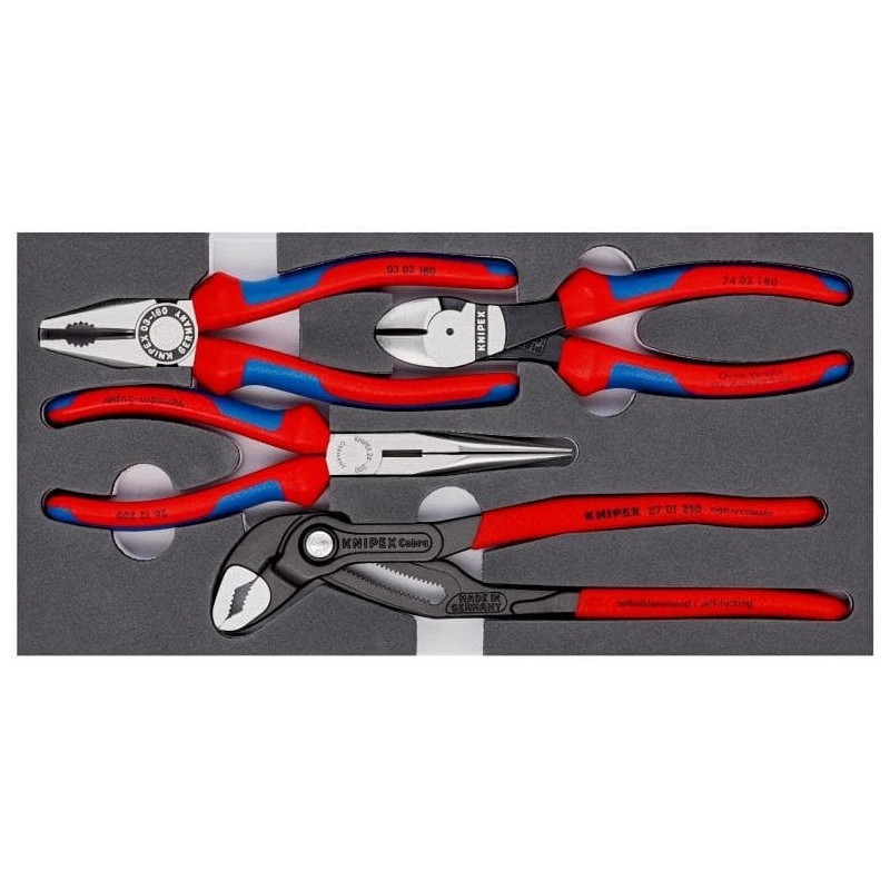 Szczypce KNIPEX Komplet 4 elementy Szczypce KNIPEX Komplet 4 elementy
