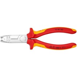 Knipex 13 46 165 narzędzie do zdejmowania izolacji Czerwony, Żółty