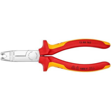 Knipex 13 46 165 narzędzie do zdejmowania izolacji Czerwony, Żółty