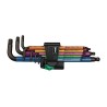 Wera 950 Spkl9 Hex-plus Hex Key Set Zestaw kluczy imbusowych w kształcie litery L Metryczny/imperialny 9 szt.