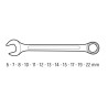 Klucze płasko-oczkowe Neo Tools 6-22 mm, zestaw 12 sztuk