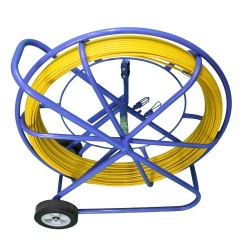 Extralink Pilot do przeciągania kabli Pilot 8mm 100m włókno szklane FRP, śr. 8mm, dł. 100m, żółty