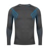 Bluza termoaktywna męska Alpinus Active Base Layer szara GT43860 2XL