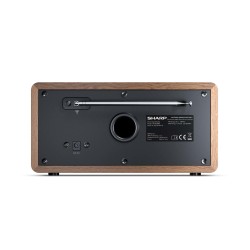 Radio cyfrowe Sharp DR-450(BR) z technologią Bluetooth