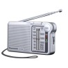 Radio kieszonkowe kompaktowe Panasonic RF-P150DEG-S (kolor srebrny)
