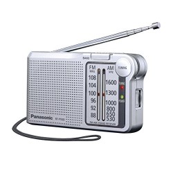 Radio kieszonkowe kompaktowe Panasonic RF-P150DEG-S (kolor srebrny)