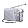 Radio kieszonkowe kompaktowe Panasonic RF-P150DEG-S (kolor srebrny)