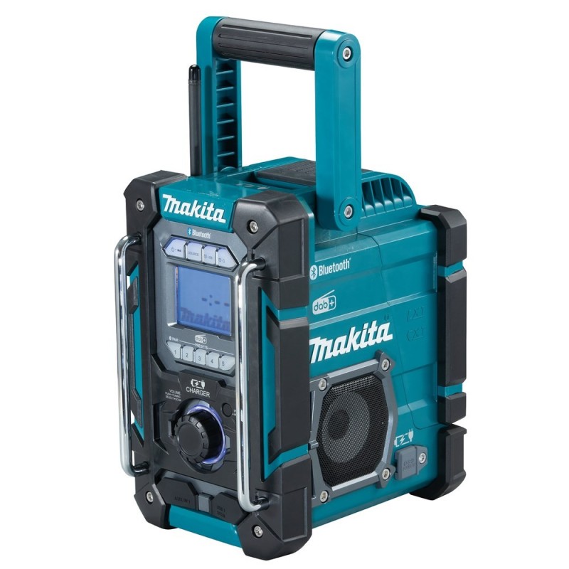 Radio przenośne cyfrowe Makita DMR301, kolor czarny, morski Radio przenośne cyfrowe Makita DMR301, kolor czarny, morski