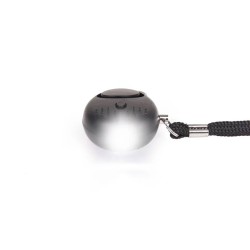 Alarm osobisty GUARD Scorpion z latarką LED, czarny, syrena 120dB (YC-003-BL)