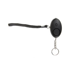Alarm osobisty GUARD Scorpion z latarką LED, czarny, syrena 120dB (YC-003-BL)