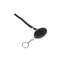 Alarm osobisty GUARD Scorpion z latarką LED, czarny, syrena 120dB (YC-003-BL)