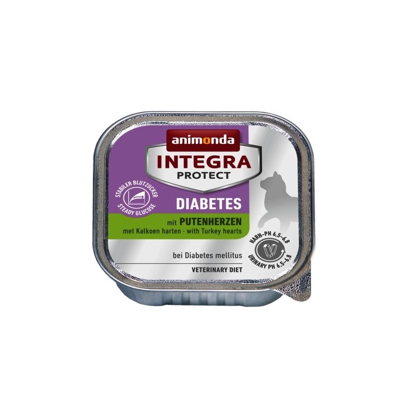 ANIMONDA Integra Protect Diabetes serca indyka - mokra karma dla kota - 100 g