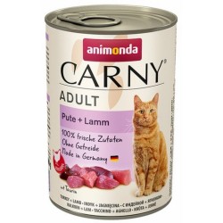 ANIMONDA Cat Carny Adult Indyk z jagnięciną - mokra karma dla kota - 400 g