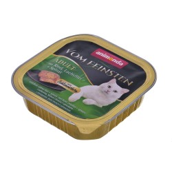 ANIMONDA Vom Feinsten Classic Cat wołowina, łosoś szpinak - mokra karma dla kota - 100g