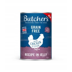 BUTCHER'S Original Recipe in Jelly Kurczak w galaretce - mokra karma dla psa - 400 g